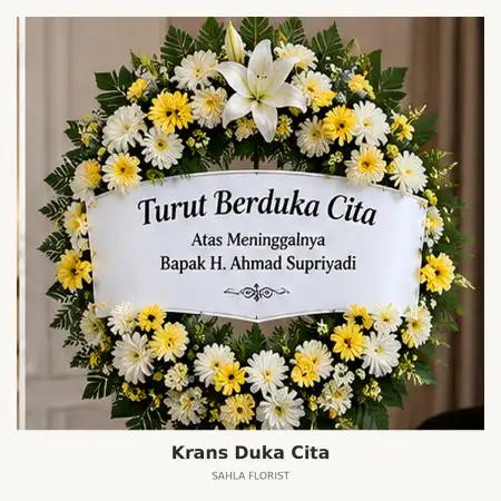 Krans Bunga Duka Batulawang